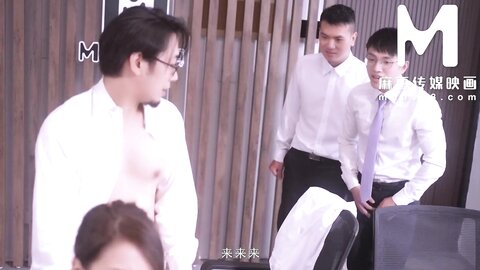 Modelmedia Asia After Work Let That Sexy Bigtitted Office Girl Give M