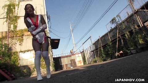 Asian  Super Hero Ninja Maria Ono  Scene 2 390