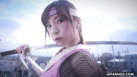 Asian  Super Hero Ninja Sumire Matsu  Scene 1 391