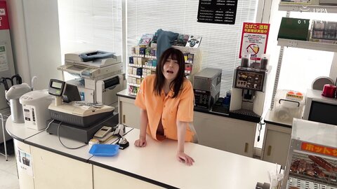 MILK-277 A Part-time Worker At A Convenience Store With A Voracious Sexual Appetite Is Horny To The Ma...