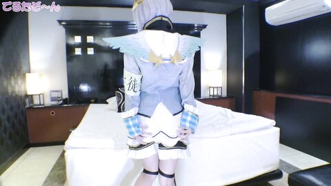 4846346 Trop mignon ! **pyjpqoyzxq Éjaculation féminine PP Angel Kanatan Costume normal Mince et très coquine ■ Rideka Kuripettaan Je me suis masturbée jusqu`à l`éjaculation féminine avec la nouvelle baleine.