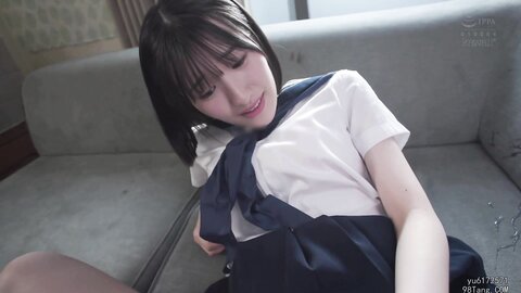 CAWD-897 [Uncensored] I Ejaculated A Lot When I Was Rubbed Through Her Panties By Her Sister's Slutty Pussy. Haru Aoba