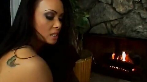 Beautiful Asian Girl Sucks Cock Then Gets Hardcore Fuck On The Couch