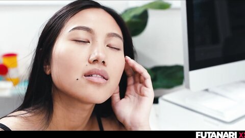 May Thai Takes Futa Pills Brown Asian Pinay Thai Grows Futanari Cock R