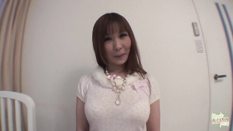 A Solitary Redhaired Asian Girl Engages In Selfstimulation Inside The F