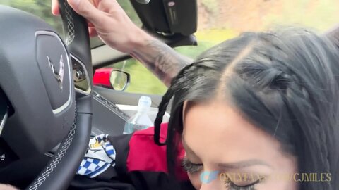 Chris Diamond Gives Cj Miles A Ride Home And Lets Him Fuck Her In Rewar