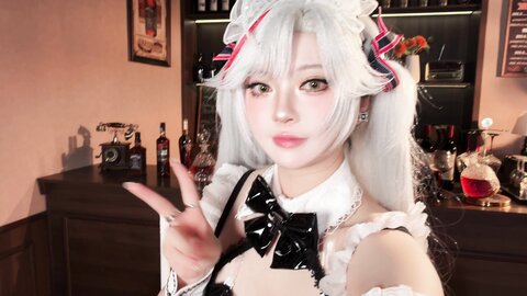 [Cosplay] 半半子 欧根亲王Bunny [62P7V-762MB] (5)