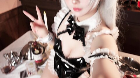 [Cosplay] 半半子 欧根亲王Bunny [62P7V-762MB] (5)