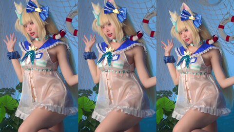 [Cosplay] ZinieQ - Sameko Saba[49P9V-2.35GB]