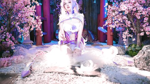 [Cosplay] 阿薰kaOri 永劫无间·殷紫萍 [61P1V-584MB]