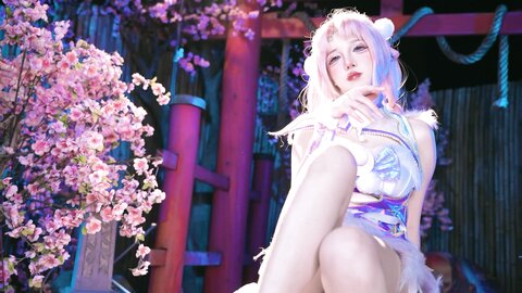 [Cosplay] 阿薰kaOri 永劫无间·殷紫萍 [61P1V-584MB]