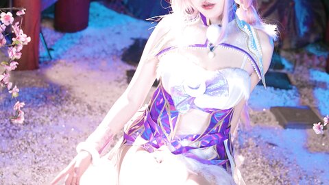 [Cosplay] 阿薰kaOri 永劫无间·殷紫萍 [61P1V-584MB]