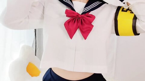 [Cosplay] 星澜是澜澜叫澜妹呀 风纪委员 [49P5V-215MB] (5)