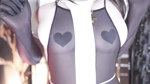 [Cosplay] 星澜是澜澜叫澜妹呀 惩戒修女 [44P1V-618MB]