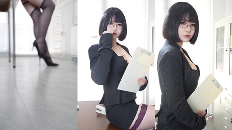 [Cosplay] 半半子 上司様Vol.03 [56P7V-474MB] (3)