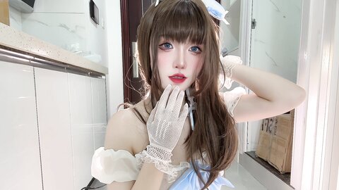 [Cosplay] 阿薰kaOri 蓝色奶油蛋糕 [35P10V-508MB] (4)