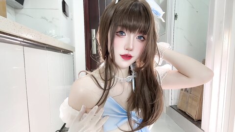 [Cosplay] 阿薰kaOri 蓝色奶油蛋糕 [35P10V-508MB] (4)