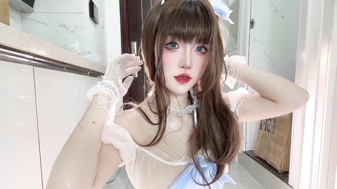 [Cosplay] 阿薰kaOri 蓝色奶油蛋糕 [35P10V-508MB] (4)
