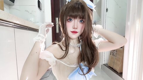 [Cosplay] 阿薰kaOri 蓝色奶油蛋糕 [35P10V-508MB] (4)
