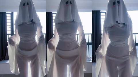 [Cosplay] 阿薰kaOri 万圣节限定 魔女&幽灵娘 [162P13V-2.62GB] (10)
