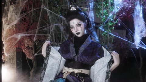 [Cosplay] 阿薰kaOri 黑神话悟空 蜘蛛精 四妹 [141P16V-2.14GB] (16)