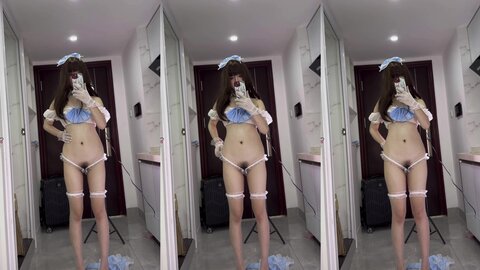 [Cosplay] 阿薰kaOri 蓝色奶油蛋糕 [35P10V-508MB] (3)