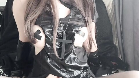 [Cosplay] 阿薰kaOri 偷偷做坏事的修女 [89P28V-2.10GB] (8)