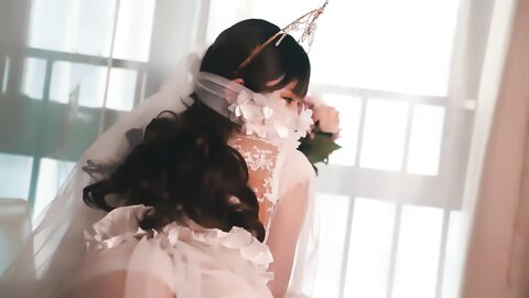 [Cosplay] 星澜是澜澜叫澜妹呀 婚纱 [40P1V-743MB]