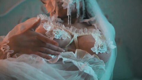 [Cosplay] 星澜是澜澜叫澜妹呀 婚纱 [40P1V-743MB]