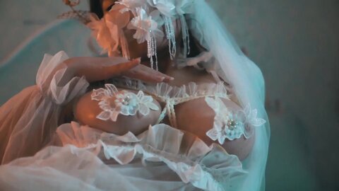 [Cosplay] 星澜是澜澜叫澜妹呀 婚纱 [40P1V-743MB]