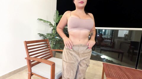 Neighbor Whore Wanted Cock And Comes To My Apartment With An Excuse And Profit Because My Girlfriend Is Not Here Thalia And Felipe