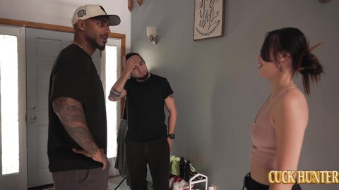 Jade Sky Asian Brunette Body Gets Slammed By A Bbc