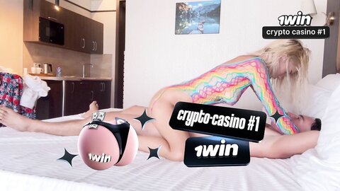A Skinny Blonde Gets Fucked Hard In A Hotel
