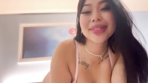 Thick Asian Gets Pounded Planesgirl