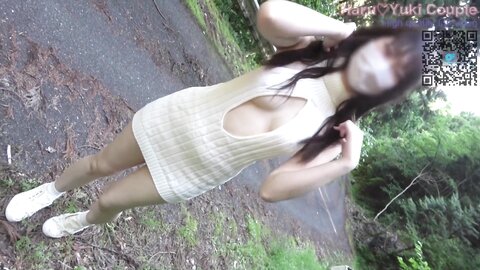 Creampie Sex With My Girlfriend In A Sexy Sweater Outdoors And In A Public Toilet Yuki Tokyogirljp