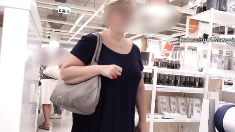 Crowded Ikea Shopping Fuck Anal And Squirt