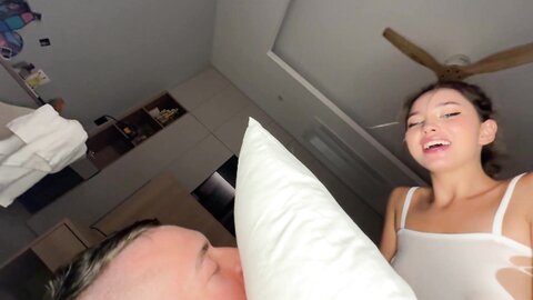 Home Made Amateur Video Stunning Mega Beautiful Asian Hottie With The Sweetest Tight Pink Pussy Gets Raw Hotel Room Creampie After Teasing On The Bal