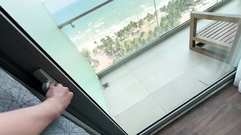 Petite Asian Vacation Fling Hotel To Open Air Sex