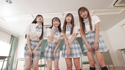 URKK-123 [4K] Completely Subjective! I, Who Was Provoked And Seduced By The Most Beautiful J-kei Girls With The...