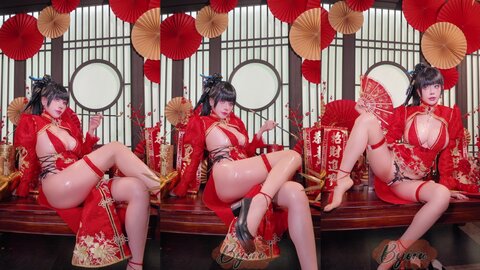 [Cosplay] Byoru Eve New Year Qipao [62P19V-2.46GB] (8)