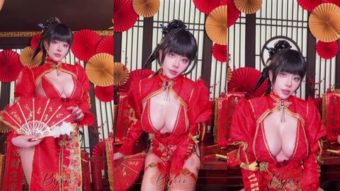 [Cosplay] Byoru Eve New Year Qipao [62P19V-2.46GB] (15)