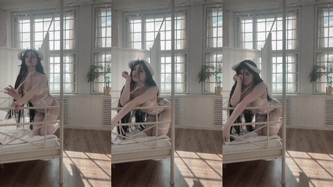[Cosplay] Candy Ball Albedo Lingerie[77P12V-705.1M] (12)