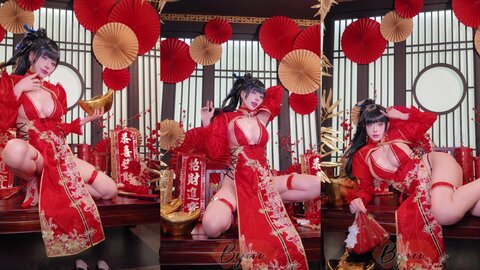 [Cosplay] Byoru Eve New Year Qipao [62P19V-2.46GB] (7)