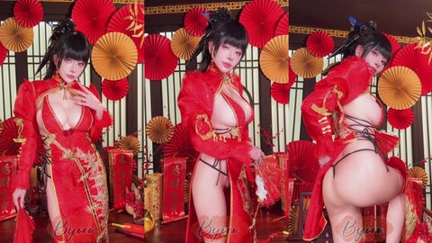 [Cosplay] Byoru Eve New Year Qipao [62P19V-2.46GB] (16)