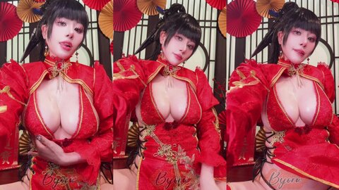 [Cosplay] Byoru Eve New Year Qipao [62P19V-2.46GB] (12)