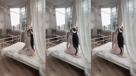 [Cosplay] Candy Ball Albedo Lingerie[77P12V-705.1M] (6)