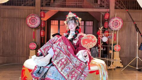[Cosplay] 阿薰kaOri 新年写真 [576P4V-2.64GB] (3)