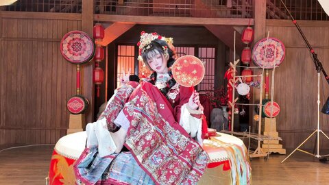 [Cosplay] 阿薰kaOri 新年写真 [576P4V-2.64GB] (3)