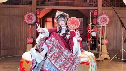 [Cosplay] 阿薰kaOri 新年写真 [576P4V-2.64GB] (3)