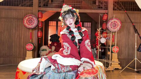 [Cosplay] 阿薰kaOri 新年写真 [576P4V-2.64GB] (3)